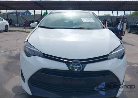 2017 Toyota Corolla L z USA, uszkodzony, nr VIN 5YFBURHE0HP585603
